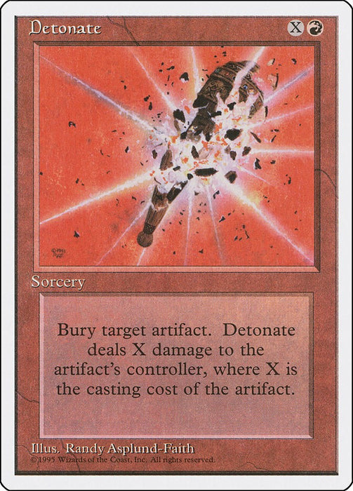 Detonate [4ED - N/A]