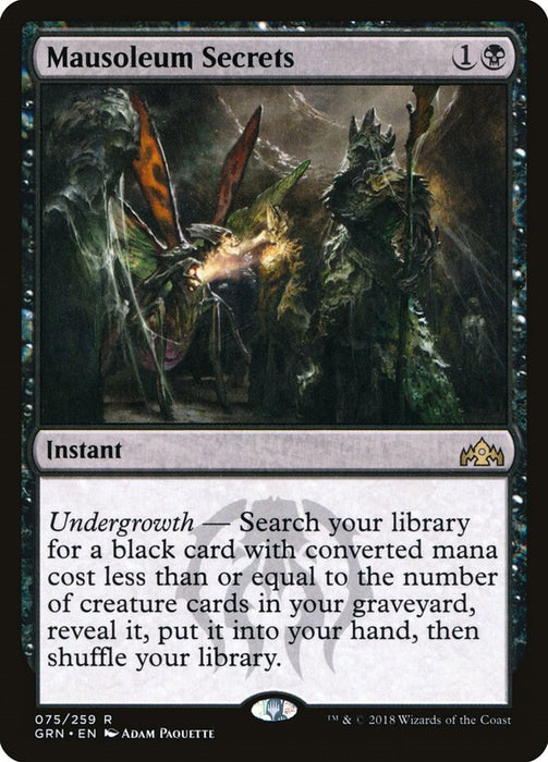 Mausoleum Secrets [GRN - 75]