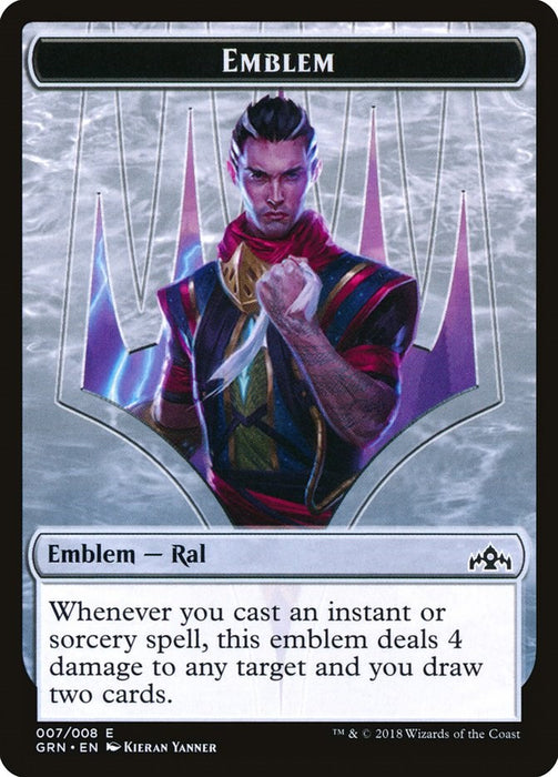Emblem - Ral, Izzet Viceroy [GRN - 7]