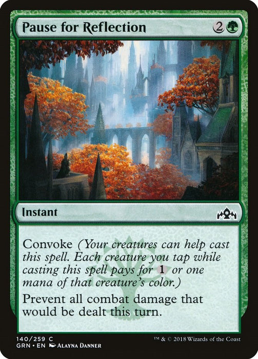 Pause for Reflection [GRN - 140]