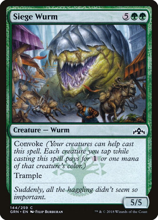 Siege Wurm [GRN - 144]
