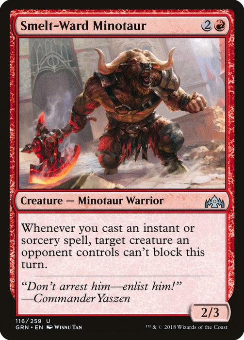 Smelt-Ward Minotaur [GRN - 116]