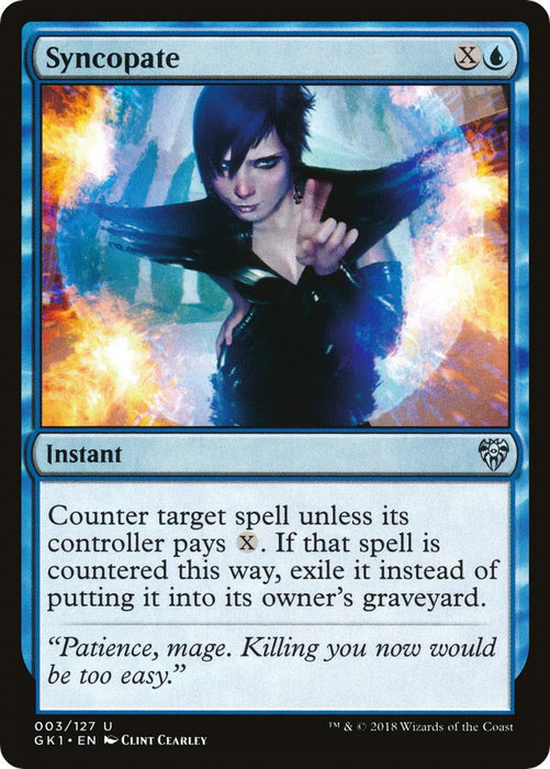 Syncopate [GR1 - 3]