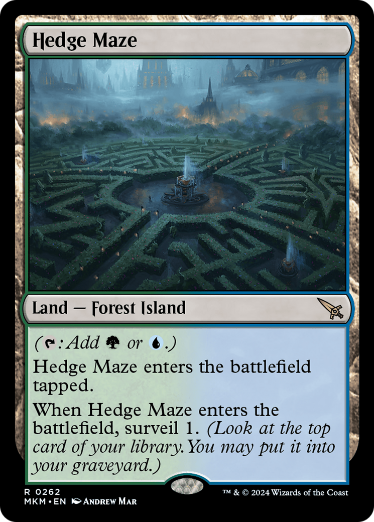 Hedge Maze [Murders at Karlov Manor] | Yard's Games Ltd