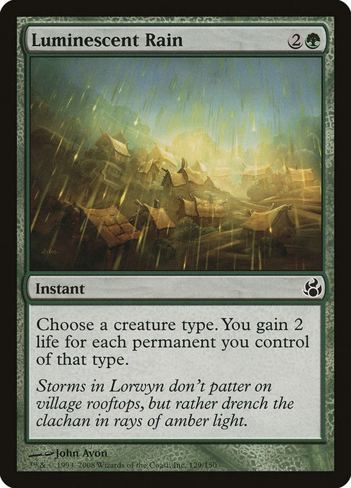 Luminescent Rain [MOR - 129]