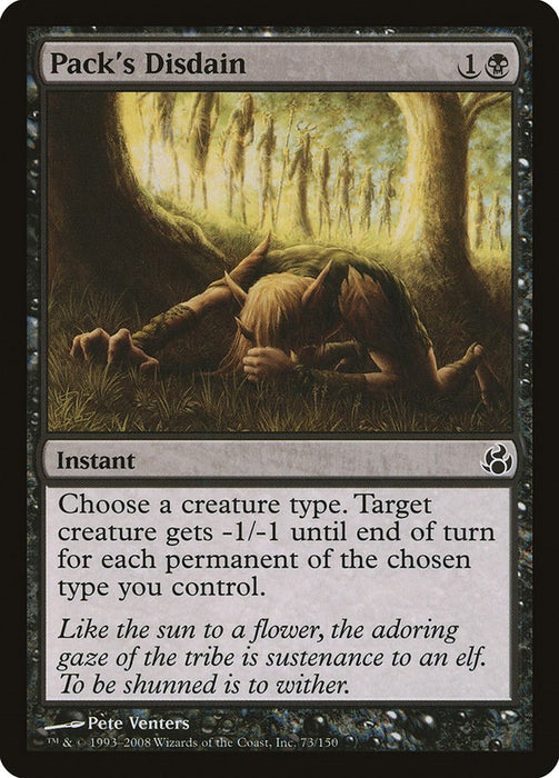 Pack's Disdain [MOR - 73]