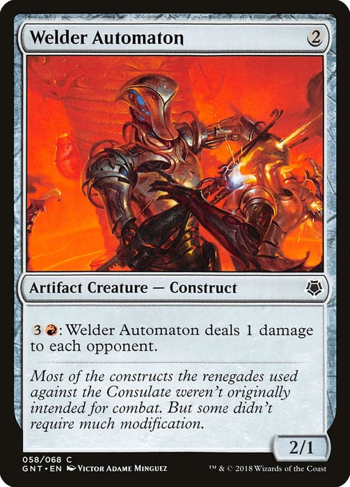 Welder Automaton [GNT - 58]