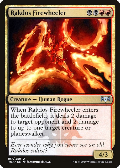 Rakdos Firewheeler [RNA - 197]