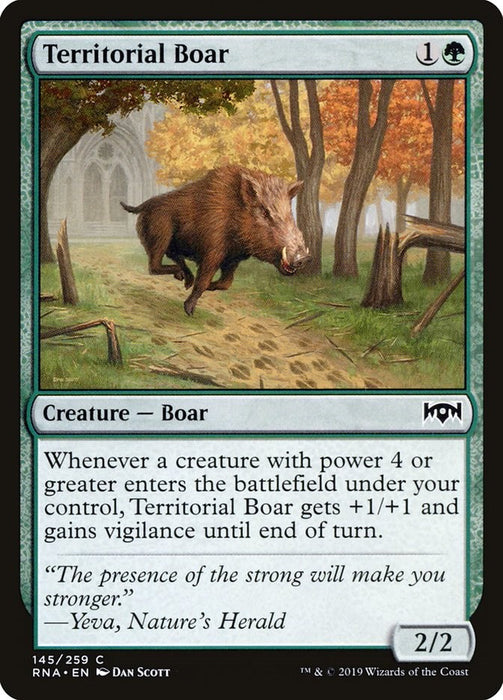 Territorial Boar [RNA - 145]