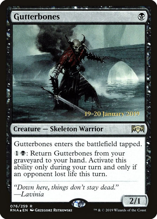 Gutterbones [PRE - 76]