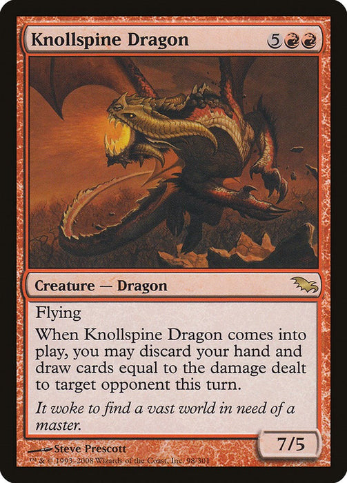 Knollspine Dragon [SHM - 98]