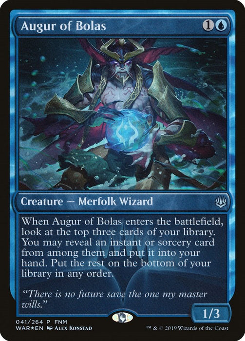 Augur of Bolas [FNM - 41]