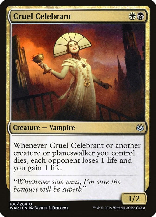 Cruel Celebrant [WAR - 188]