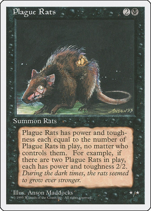 Plague Rats [4ED - N/A]