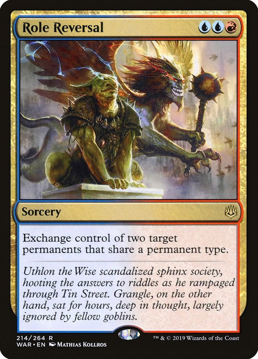 Role Reversal [WAR - 214]