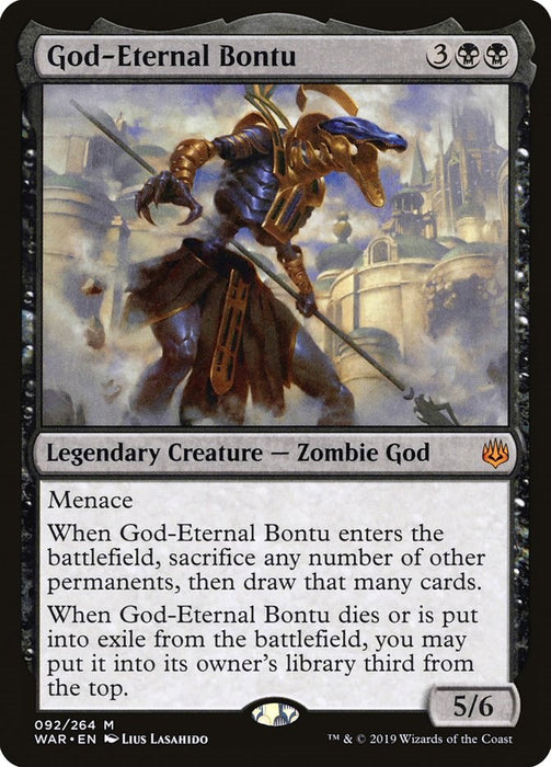 God-Eternal Bontu [WAR - 92]