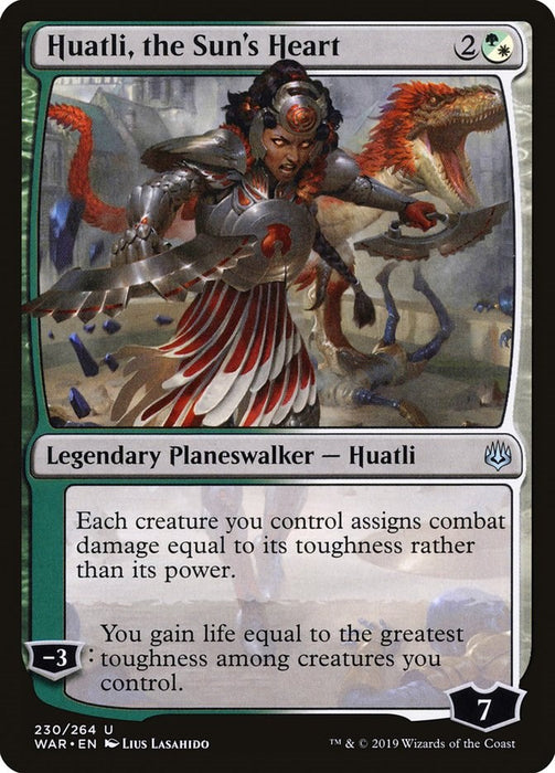 Huatli, the Sun's Heart [WAR - 230]