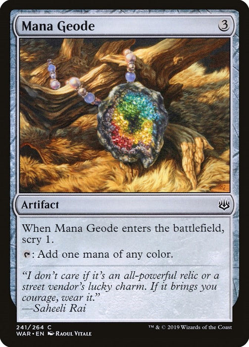 Mana Geode [WAR - 241]
