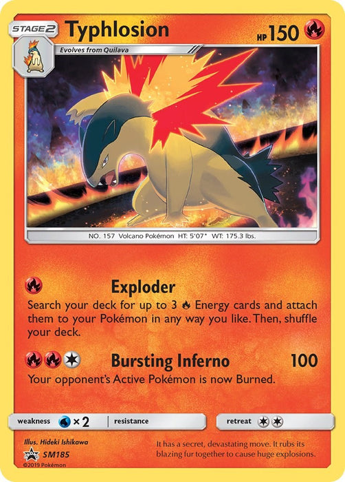 Typhlosion - SM185 [SMP - SM185]