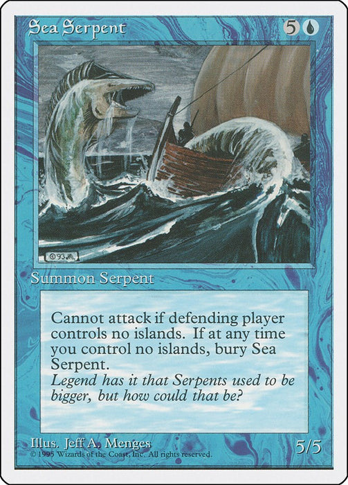 Sea Serpent [4ED - N/A]