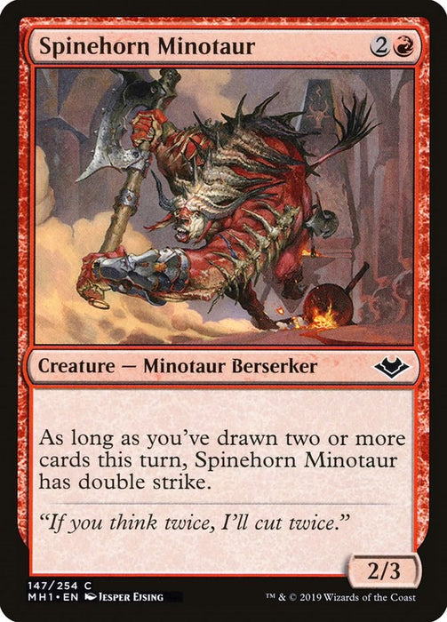 Spinehorn Minotaur [MH1 - 147]