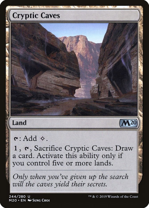 Cryptic Caves [M20 - 244]