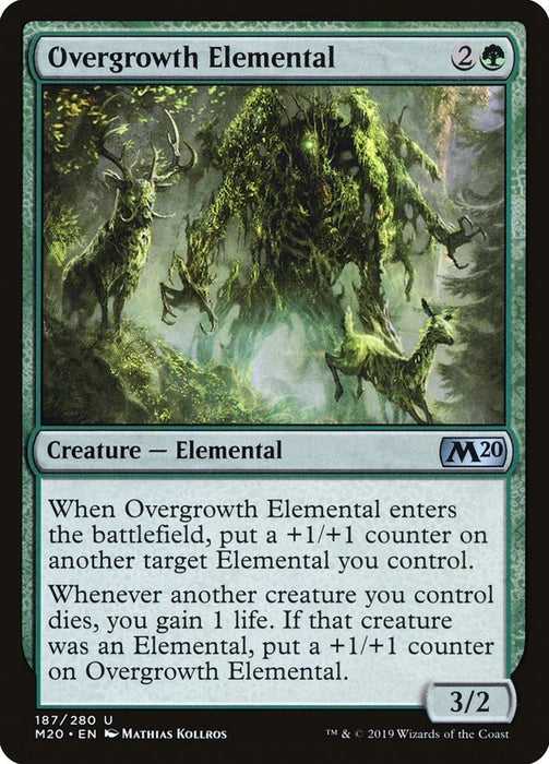 Overgrowth Elemental [M20 - 187]
