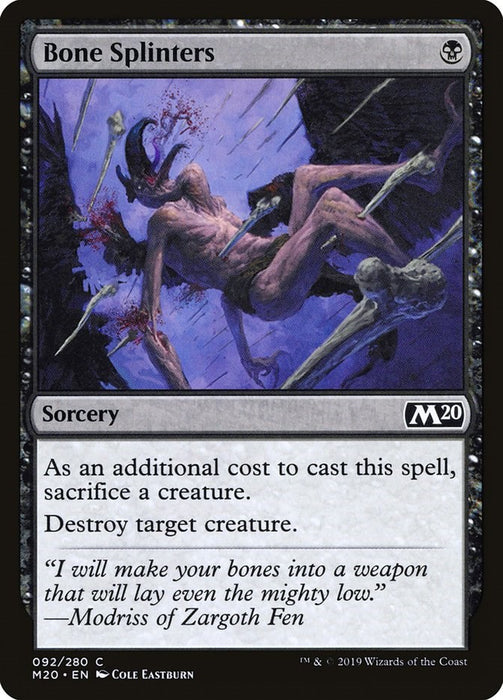 Bone Splinters [M20 - 92]