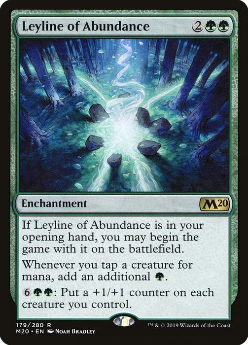 Leyline of Abundance [M20 - 179]