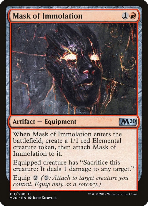 Mask of Immolation [M20 - 151]