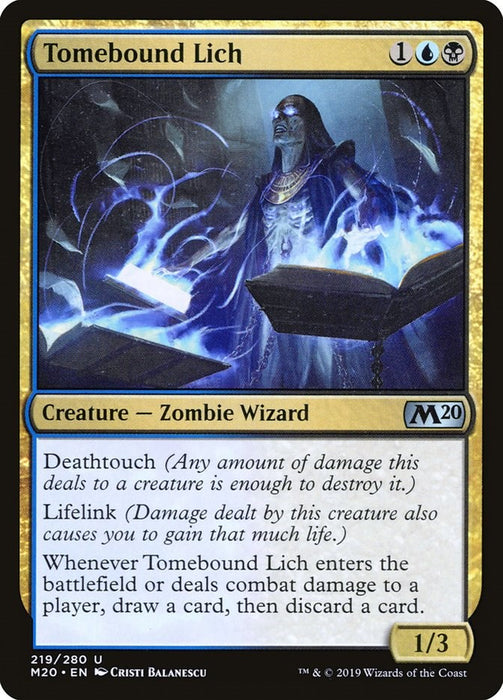 Tomebound Lich [M20 - 219]