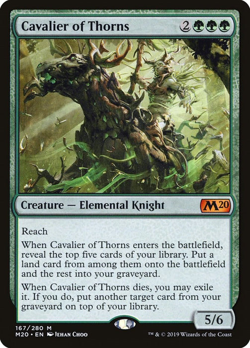 Cavalier of Thorns [M20 - 167]