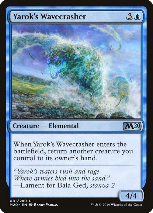 Yarok's Wavecrasher [M20 - 81]
