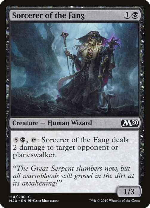 Sorcerer of the Fang [M20 - 114]