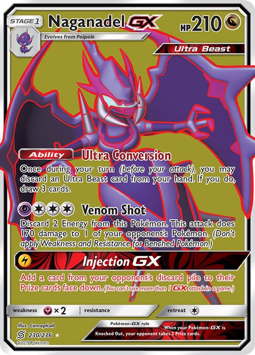 Naganadel GX (Full Art) [SM11 - 230/236]