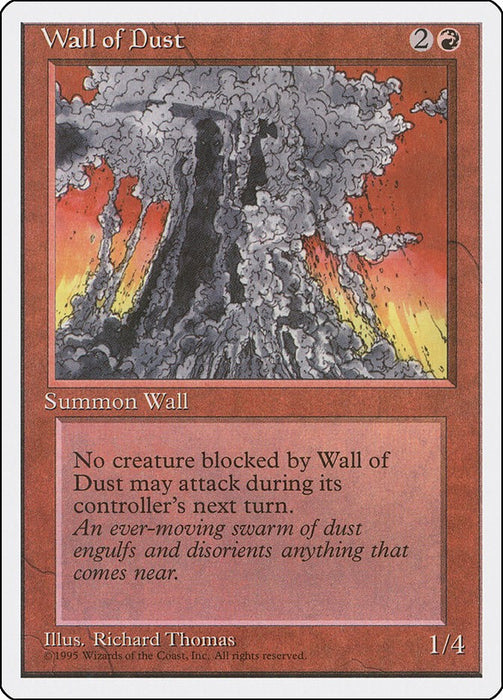 Wall of Dust [4ED - N/A]