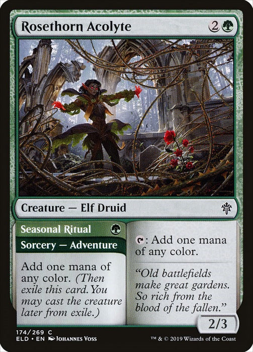 Rosethorn Acolyte [ELD - 174]
