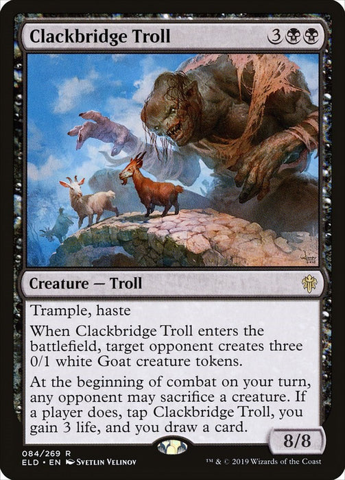 Clackbridge Troll [ELD - 84]