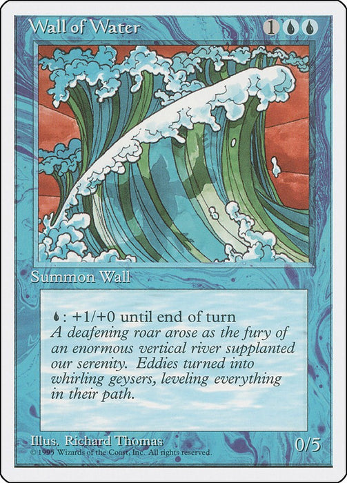 Wall of Water [4ED - N/A]