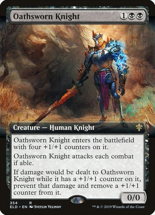 Oathsworn Knight (Extended Art) [ELD - 354]