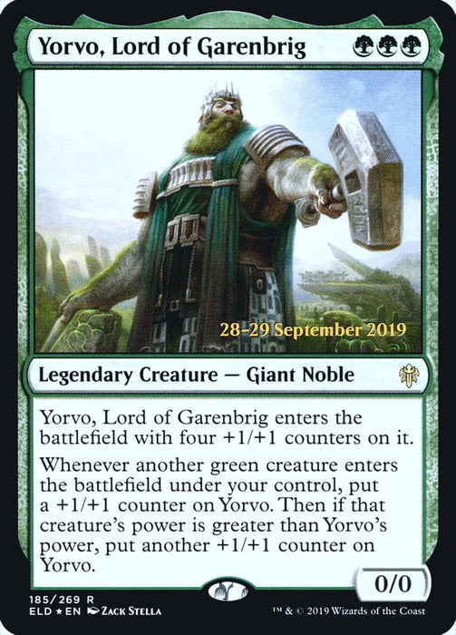 Yorvo, Lord of Garenbrig [PRE - 185]