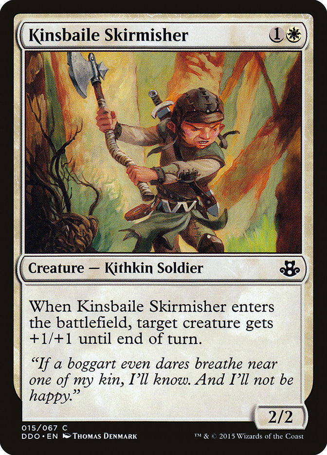 Kinsbaile Skirmisher [Duel Decks: Elspeth vs. Kiora] | Yard's Games Ltd