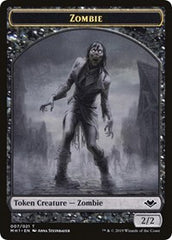 Zombie // Golem Double-Sided Token [Modern Horizons Tokens] | Yard's Games Ltd