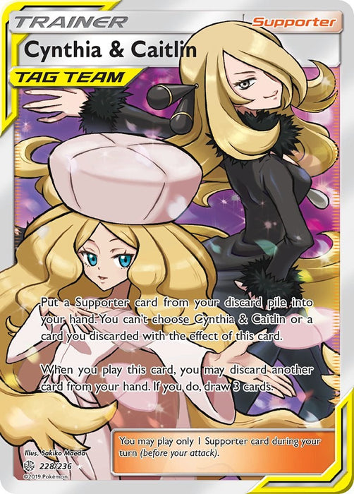 Cynthia & Caitlin (Full Art) [SM12 - 228/236]