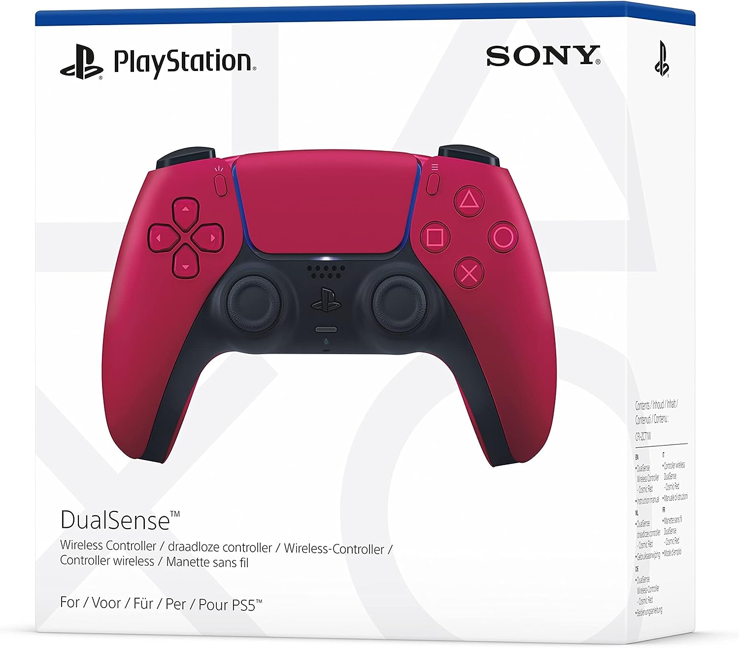 Sony PlayStation 5 DualSense Controller - Cosmic Red [New] | Yard's Games Ltd