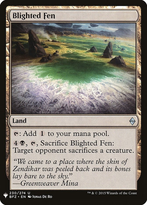 Blighted Fen [LIST - 230]