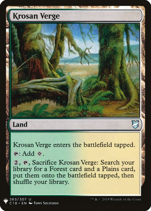 Krosan Verge (C18) [LIST - 263]