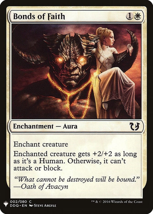 Bonds of Faith [LIST - 2]