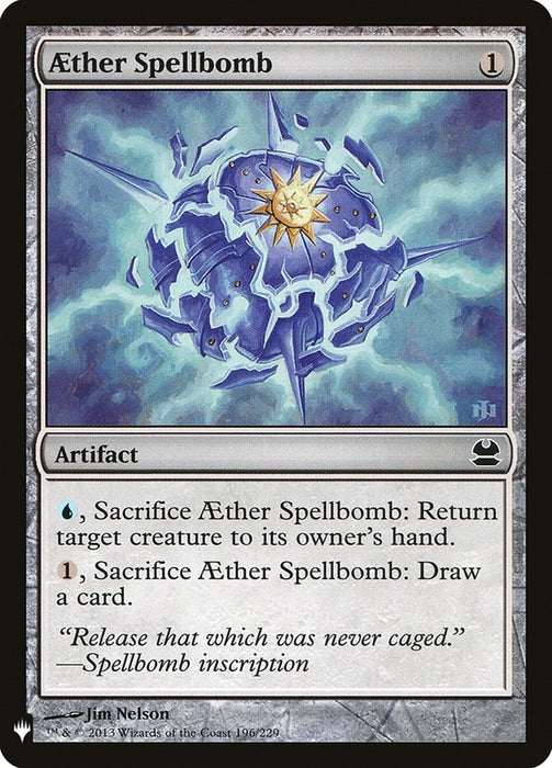 Aether Spellbomb [LIST - 196]