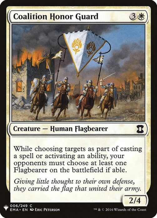 Coalition Honor Guard [LIST - 6]